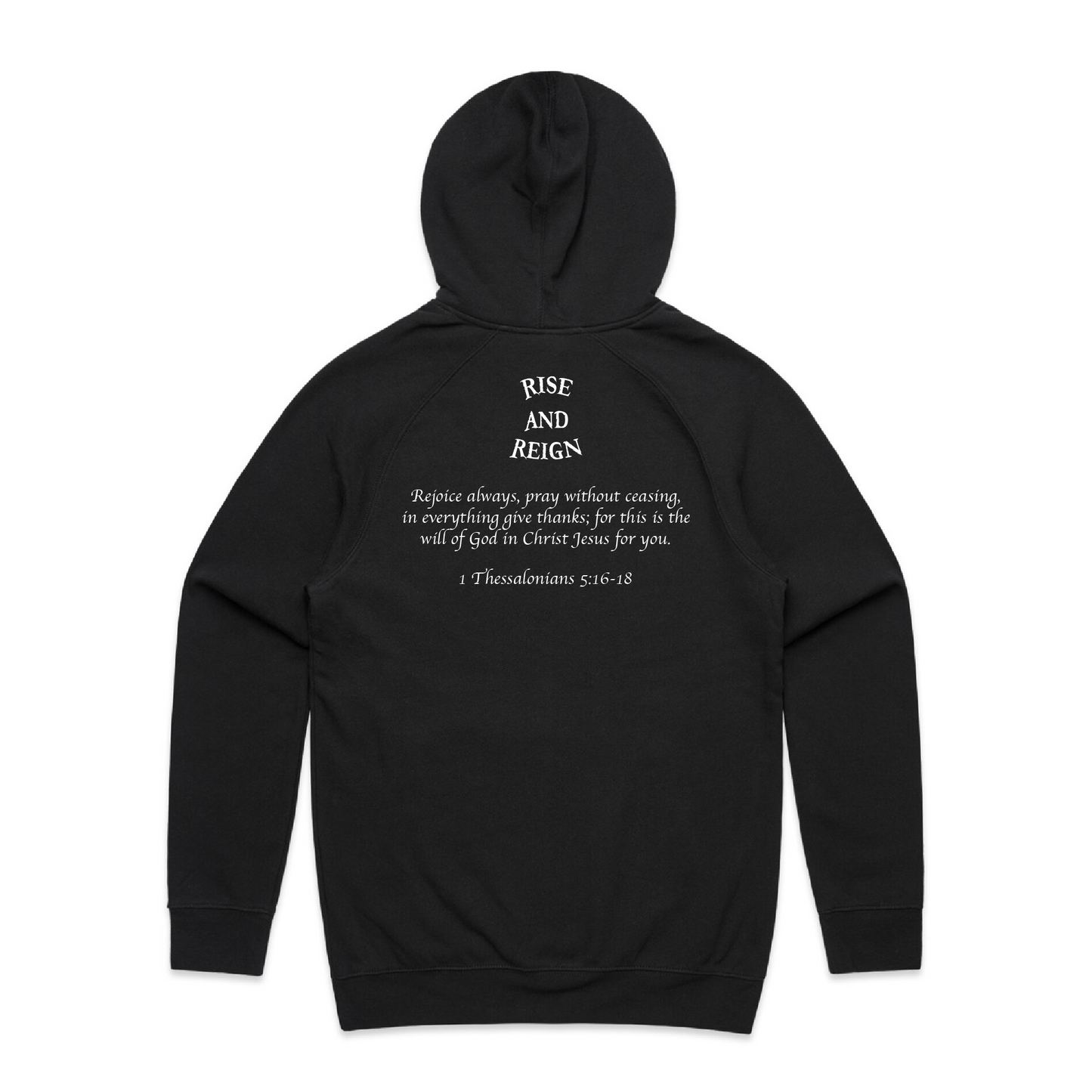 Pray..Praise...Repeat! Hoodie ( 1 Thes 5:16-18 )